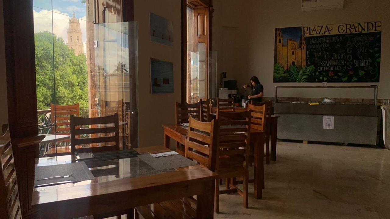 Отель Hostal Zocalo Мерида Экстерьер фото